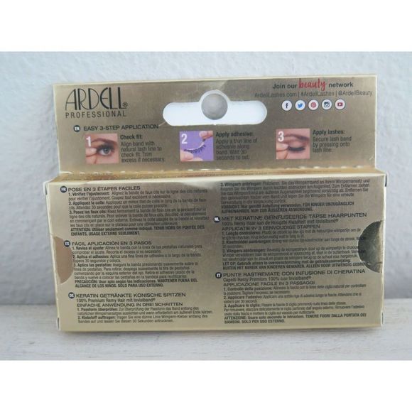ARDELL Remy Lashes - 778 4 Packs New!! - Picture 7 of 8